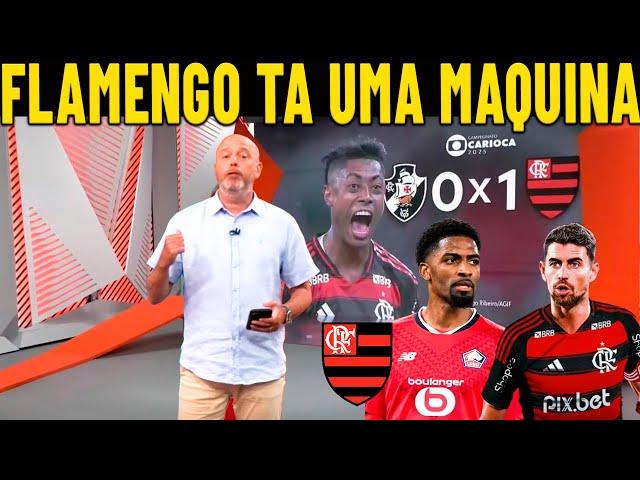 GLOBO ESPORTE FLAMENGO 1 X 0 VASCO | JORGINHO VAI ASSINAR COM O FLAMENGO? SEGUNDA MOVIMENTADA