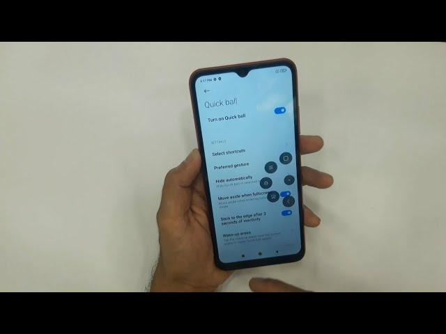 Redmi mobile quickboll enable | Assistant switches on