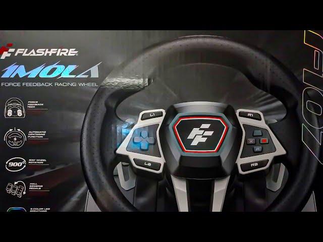 Руль FlashFire IMOLA RACING WHEEL BLUETOOTH ! 2023 за 629 Рулей! Распаковка и обзор!