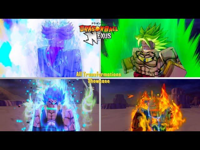 Dragon Ball Nexus All transformations showcase