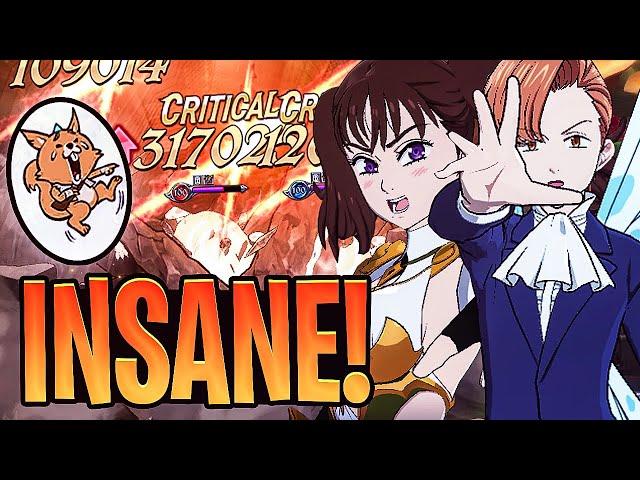 This KING & DIANE Unit BROKE Ratatoskr lol! Insane DPS Unit! | Seven Deadly Sins: Grand Cross