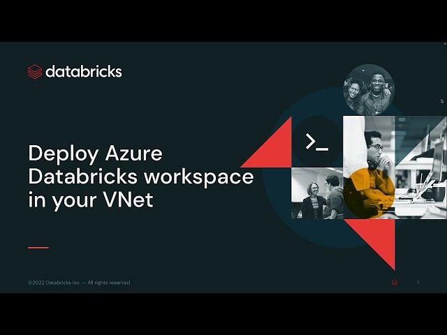 Setup Azure Databricks Workspace with VNET Injection