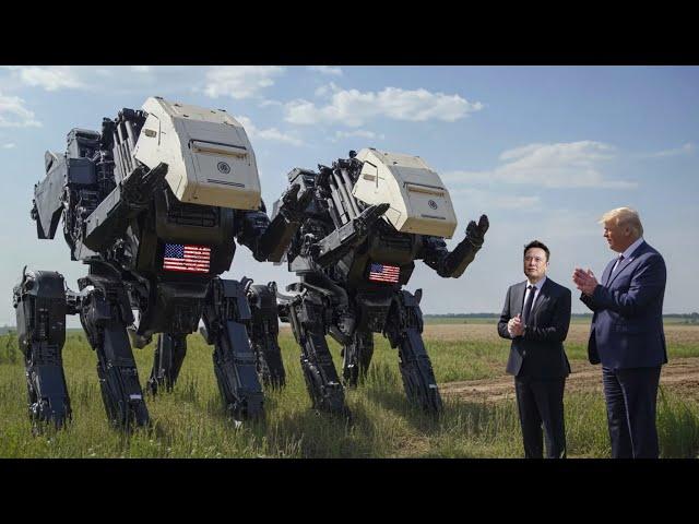 U.S. First Army of Predator Robots SHOCKED China