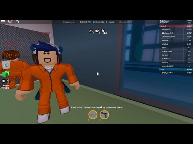 побег из тюрьмы roblox Jailbreak