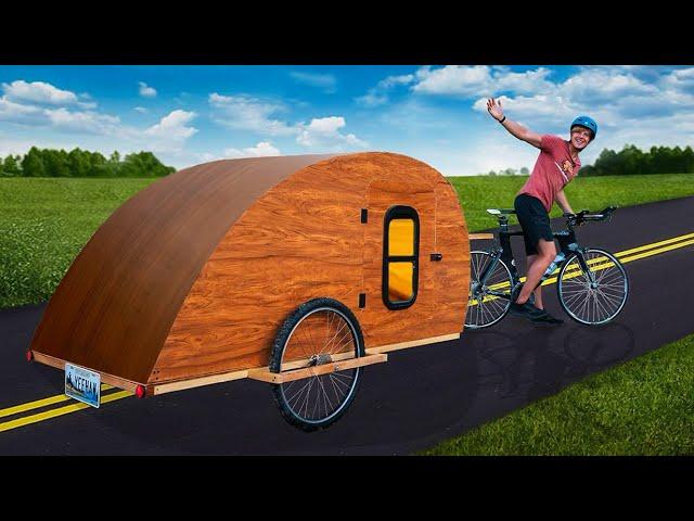 Building a Camper for my Bike (Start to Finish)