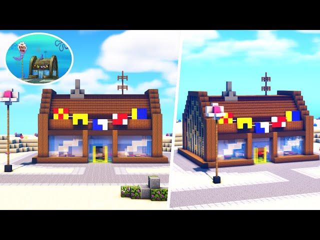 Minecraft - Tutorial Membuat Krusty Krab !