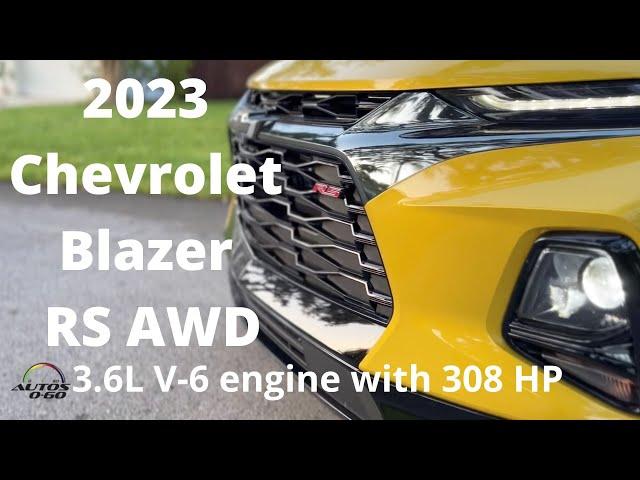 2023 Chevrolet Blazer RS AWD - 3.6L V-6 engine with 308 HP