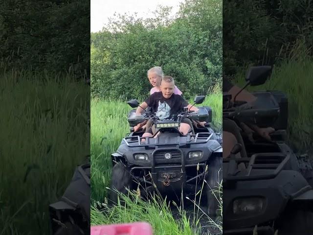 Малой в теме#offroad #покатушки #4x4 #квадроциклы#грязь