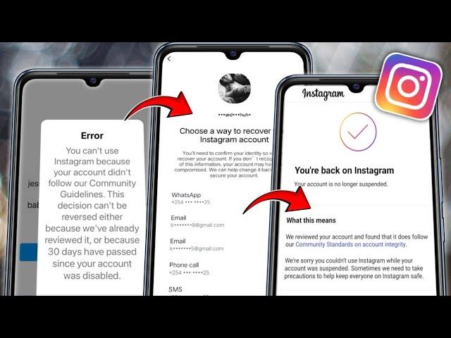 How to Recover Disabled Instagram Account 2025
