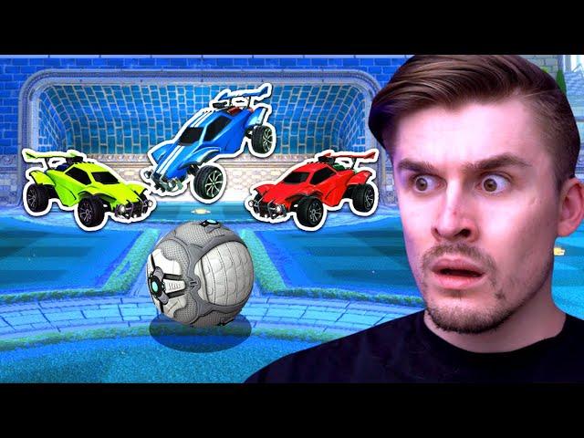 Can 3 Gamers Beat 1 Rocket League Pro?