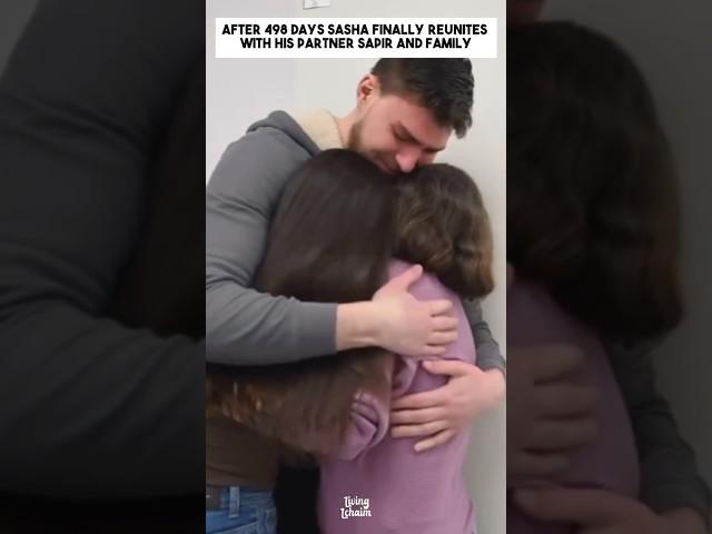 Released HOSTAGE from Gaza Sasha Troufanov FINALLY home with his FAMILY. #israel
