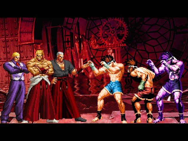 [KOF Mugen] - Geese Howard vs Joe Higashi Team