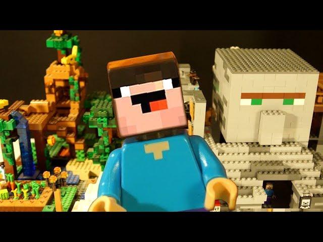 SURVIVAL for Noob - LEGO Minecraft 2020 - MOC - Stop Motion Animation