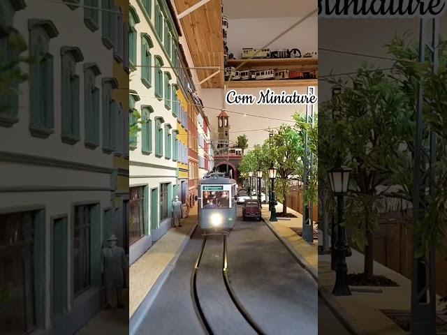 Tram Metro Miniature || #short #shorts #train #metro #miniature #keretaapi #layout #diorama ||