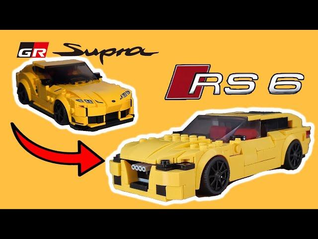 76901 Audi RS6 - Lego Speed Champions Alternative MOC Tutorial