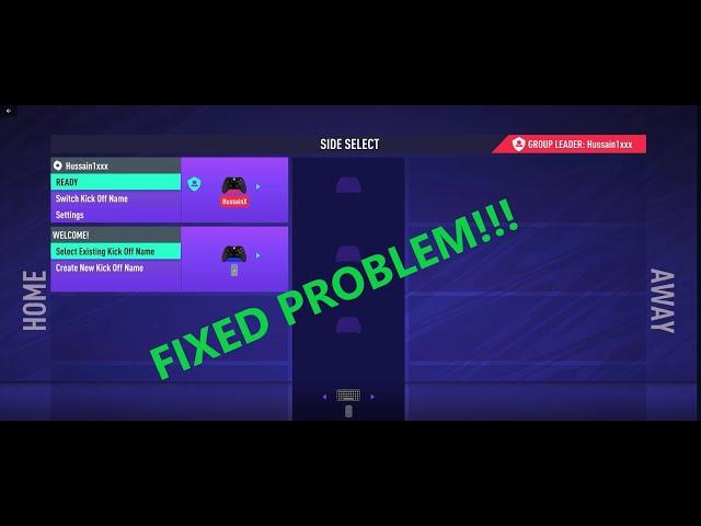 Problem FIXED, 2 controllers connected in FIFA21 & 22, EASY FIX!!!