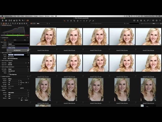 Capture One Pro 8 | Using Capture Pilot for iOS and Web