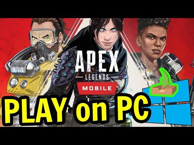  How to PLAY [ Apex Legends Mobile ] on PC ▶ DOWNLOAD and INSTALL Usitility2