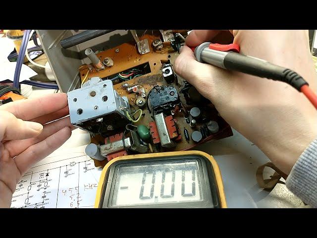 Diagnosing and Repairing faults or defects in transistor radios, without special test equipment