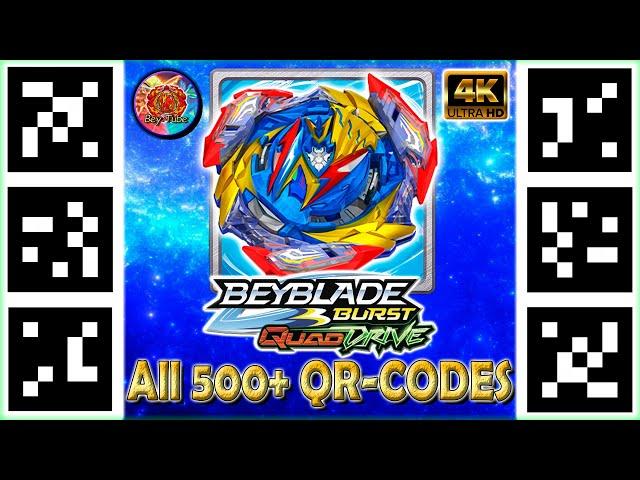 All 500 Qr-Codes Beyblades Quaddrive | Все 500 Qr-Codes Бейблэйдов Quaddrive - Beyblade Burst