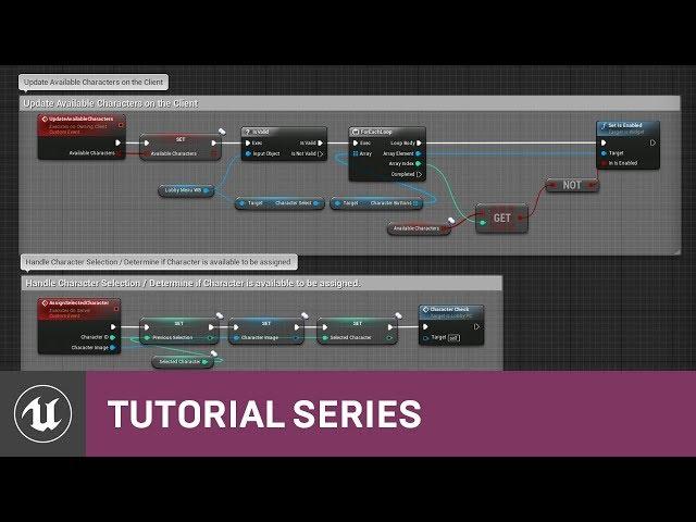 Blueprint Multiplayer: Lobby Player Controller | 12 | v4.11 Tutorial Series | Unreal Engine