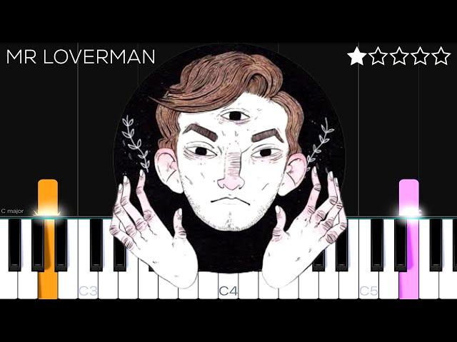 Ricky Montgomery - Mr Loverman | EASY Piano Tutorial