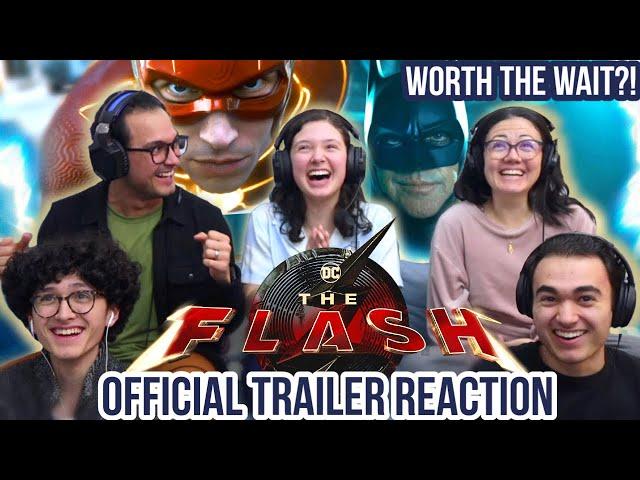 THE FLASH OFFICIAL TRAILER REACTION!! | Batman | Supergirl | MaJeliv Reactions l Worth the Wait?!