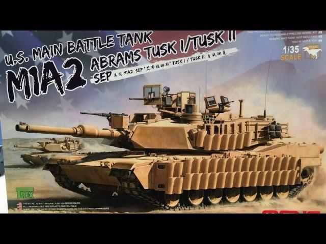 Quick Reviews Meng 1/35 D9R  W/Slat Armor , 1/35 Meng  M1A2 TUSK