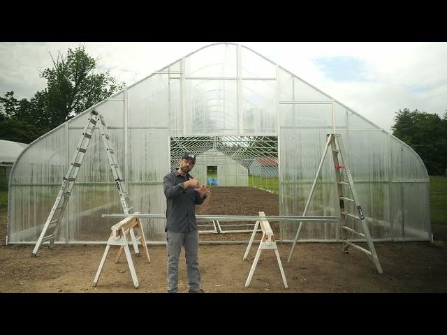 Constructing a Greenhouse or High Tunnel: Part 4- Building the Endwalls