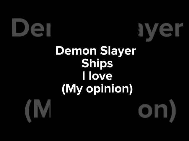 Demon Slayer ships I love