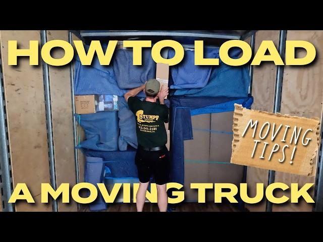 How to Load a Moving Truck - How to Properly & Professionally Load a Moving Truck or Trailer