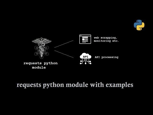 requests module in python along with examples