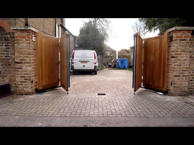 Hardwood Bi-Folding Gate