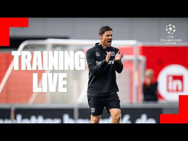 RE-LIVE: Abschlusstraining vor dem Champions League-Spiel FC Liverpool  Bayer 04 Leverkusen