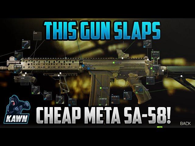 How To Build Cheap Juice Cannons - Escape From Tarkov - Meta SA-58 Build  - Budget SA-59 Build!