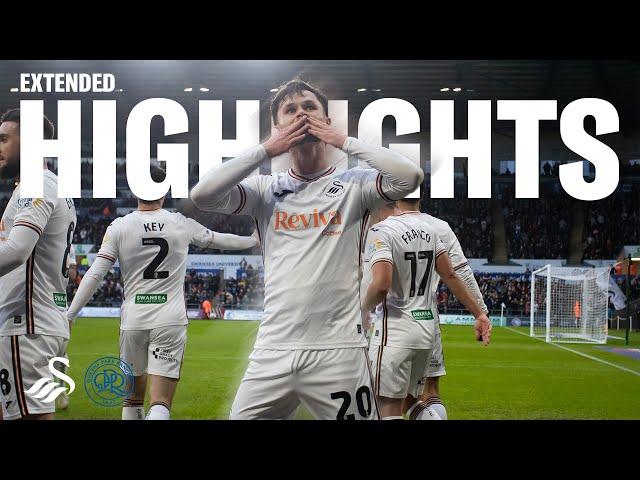 Swansea City v Queens Park Rangers | Extended Highlights