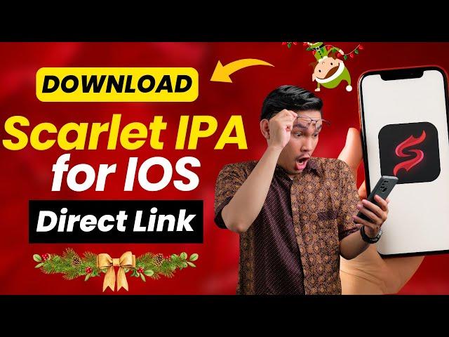 Download Scarlet IPA Signer on iOS | Fix 'Unable to Verify App' + No Revokes or Blacklist (2025)