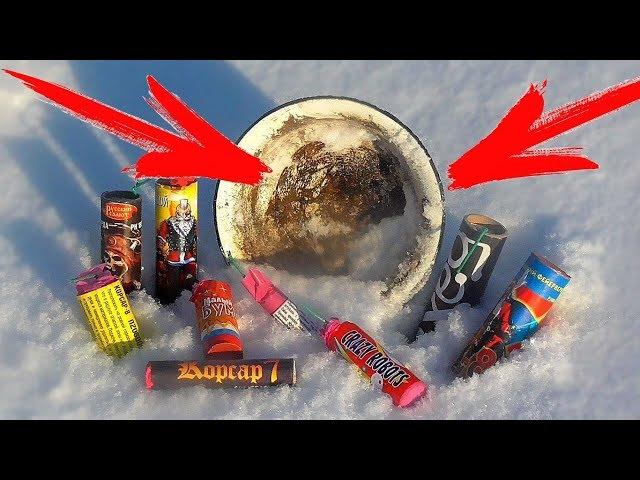 TOP 10 FIRECRACKERS IN a POT  EXPLODE FIRECRACKERS | pyrotechnics sent My bowl into SPACE!!!