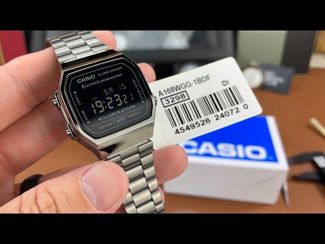 Casio A168WGG-1BDF - Unboxing & First Impressions