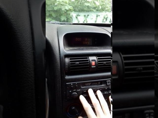 OPEL ASTRA G RADIO CODE