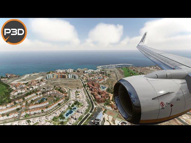 [P3D V5] Flying the PMDG 737! | Edinburgh - Tenerife