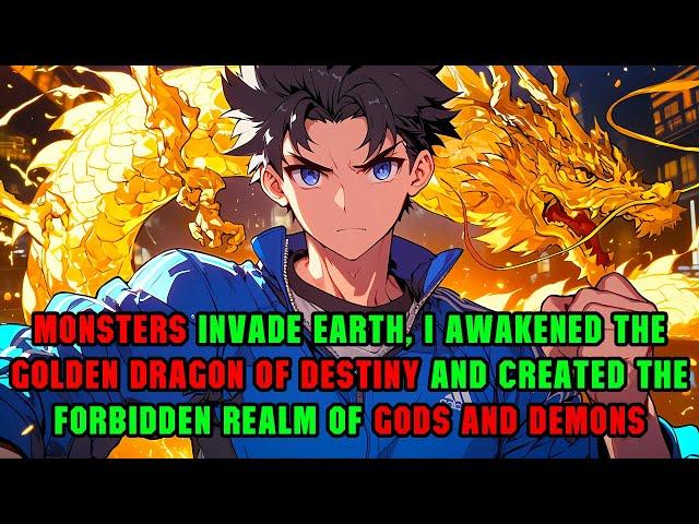 Monsters Invaded Earth; I Awakened The Golden Dragon And Created The Forbidden Realm of Gods!