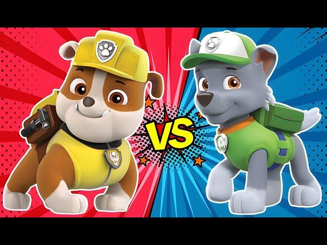 PAW Patrol: Rubble vs Rocky