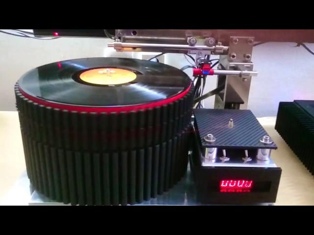 Diy parallel tonearm turntable