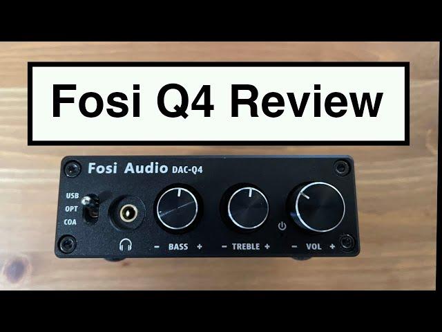 Fosi Q4 Review - Best Budget Headphone DAC AMP for PS5 in 2022