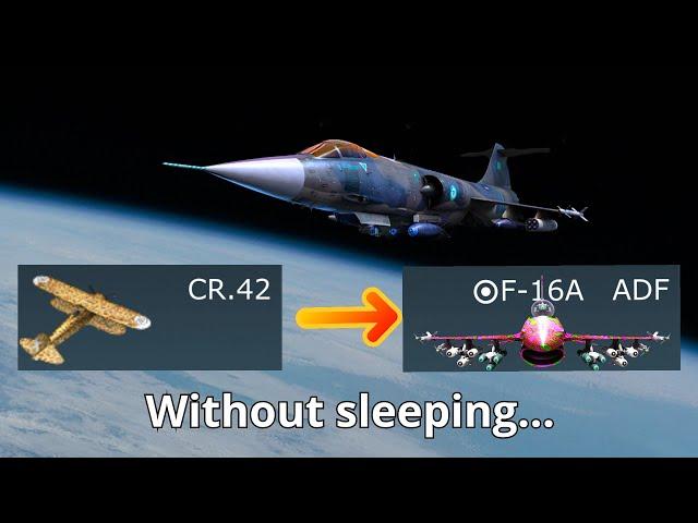 THIS IS HOW I GOT TOPTIER IN 38 HOURS WITHOUT SLEEPING | WARTHUNDER