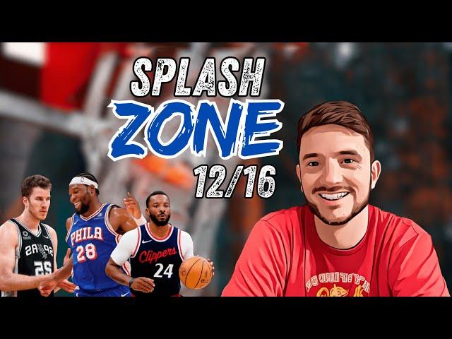 Monday's Best NBA Player Prop Picks Today [12/16/24] | The Splash Zone