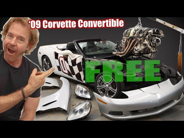 How I Built a FREE C6 Corvette Convertible?