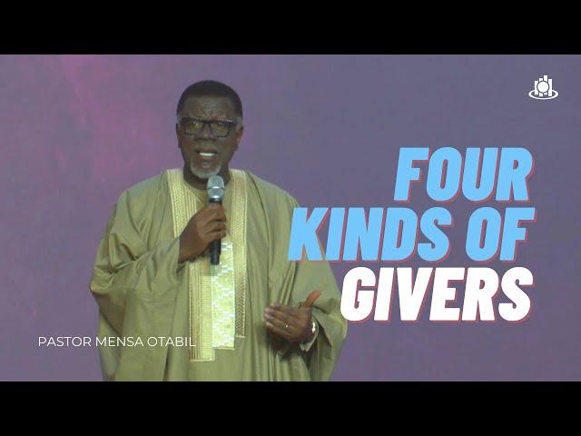 4 Kinds of Givers