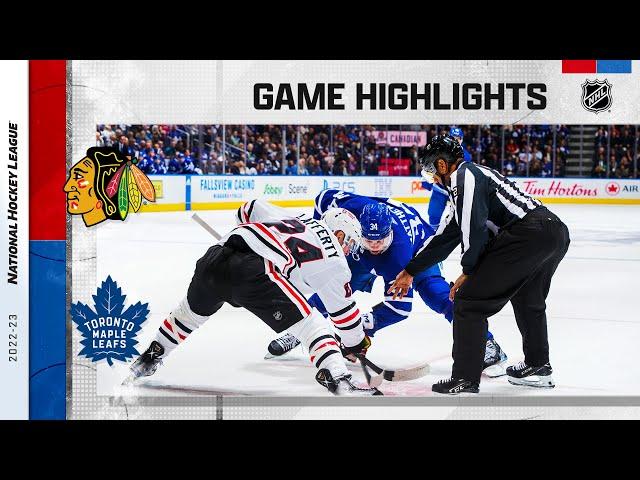 Blackhawks @ Maple Leafs 2/15 | NHL Highlights 2023